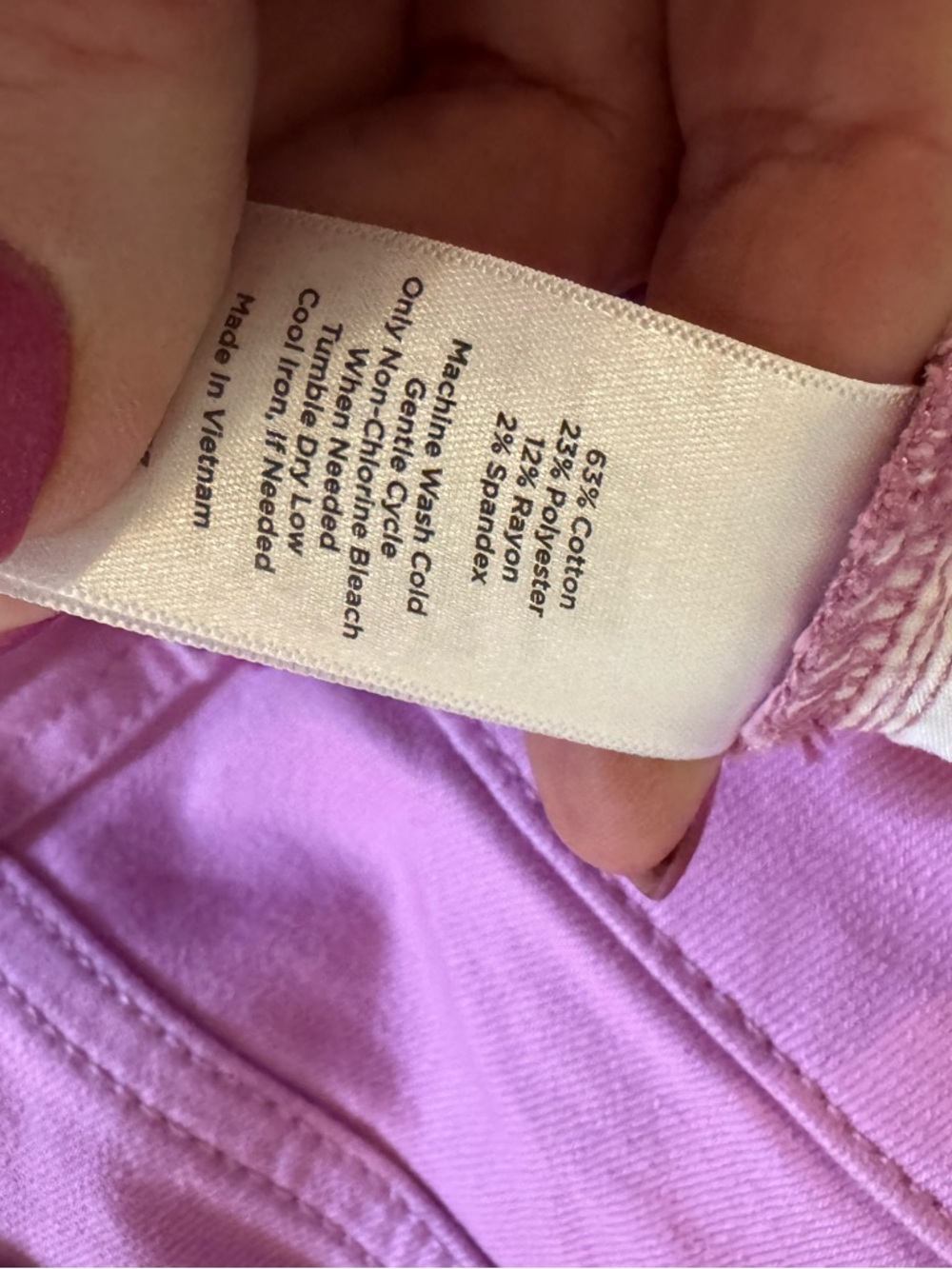 Talbot's Rose-Pink Crop Jegging    6 PETITE   Spring/Summer     #10 - Picture 8 of 8